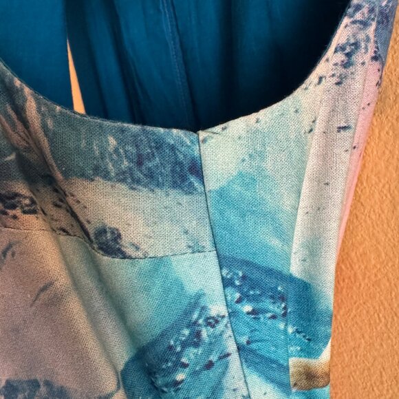 Whimsy Without End A-Line Dress in Snow Cats - Picture 12 of 14